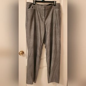 Silver glitter dress pants